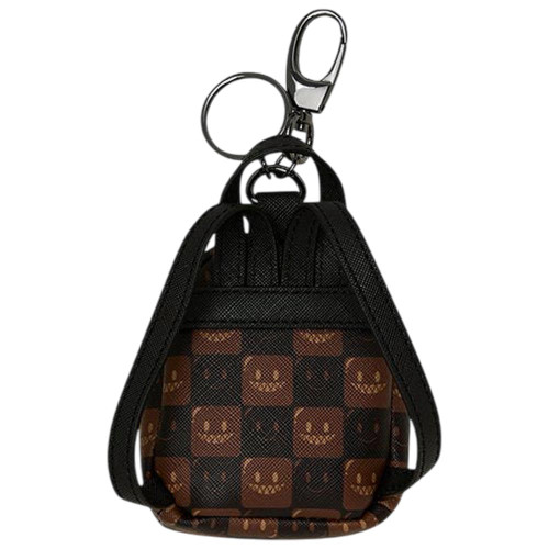 Sprayground Μπρελόκ Sharks In Paris WTF Bubble Brown Check Backpack Keychain